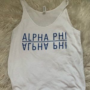 Alpha phi tank